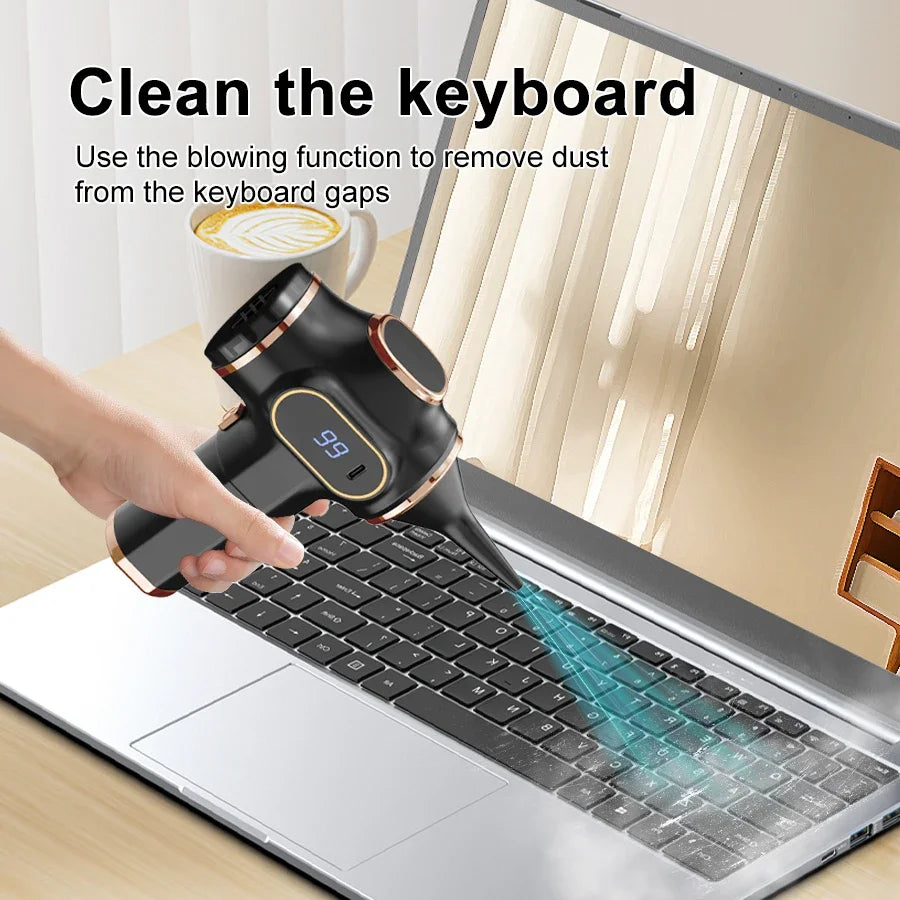 GUOHE Cordless Handheld Vacuum – HEPA, Car & Home Cleaner