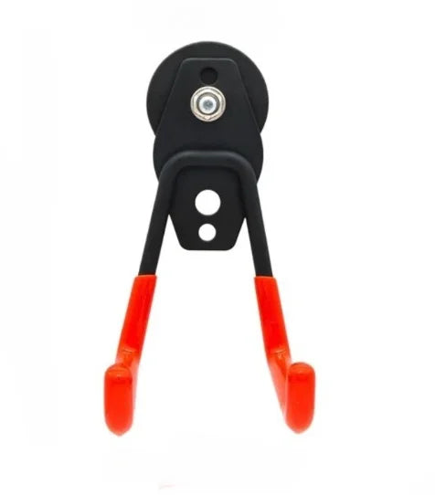 Strong Magnet Garage Hook, Nail Free Installation, High Load-Bearing, Anti Slip, Waterproof, Suitable for Gardening Tools, 43mm Oasis Select Orange