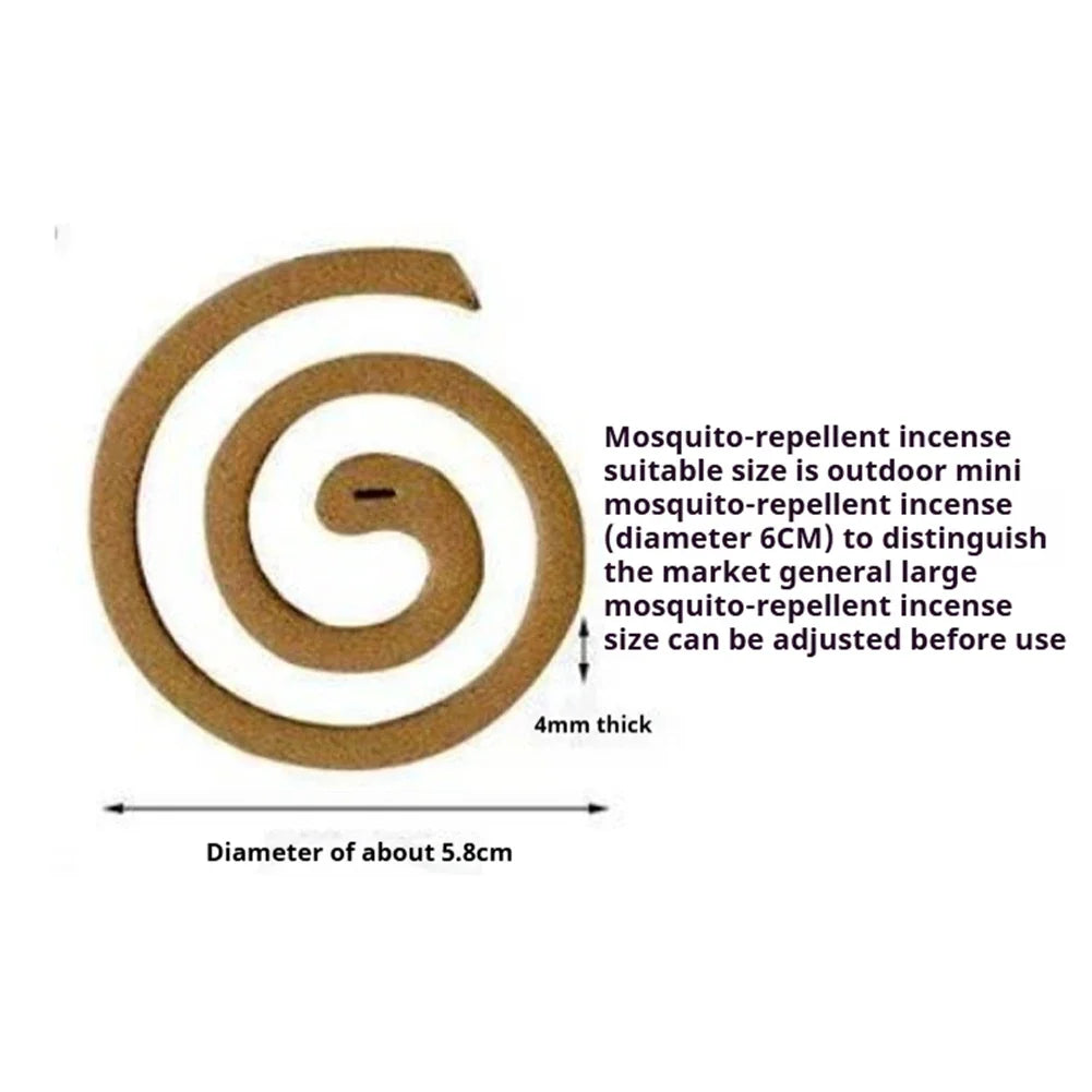 Silicone Mosquito Coil Holder – Portable Camping Burner Mosquito Coil Holder Oasis Select