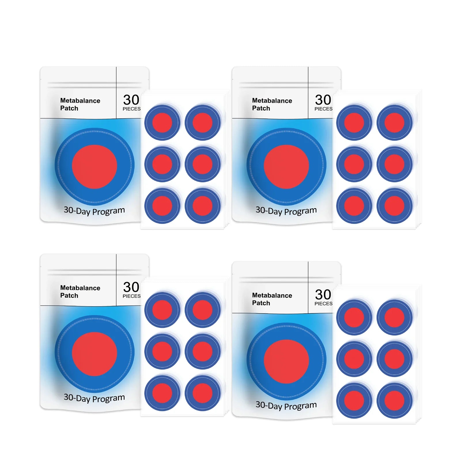 Daily Body Nourishing Patches – Moisturizing & Metabolic (30–120pk) Body Moisturizing Patch Oasis Select 4 x 30pcs in bag