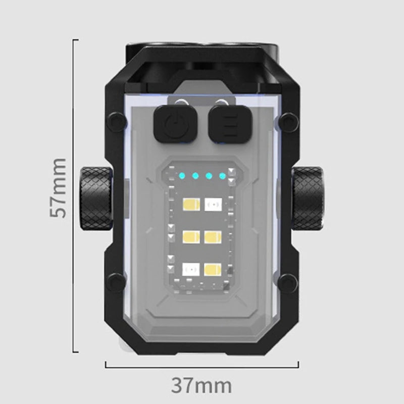 Mini Keychain Flashlight With Clip Outdoor Gear Flashligh With Gyroscopic Keychain And Cap Clip Flashlight Oasis Select