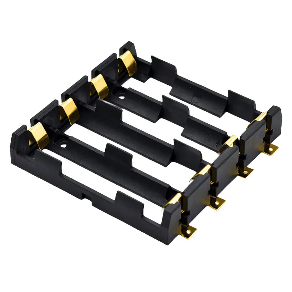 18650 SMT Battery Holder Box with Bronze Pins – 1–4 Slot Battery Holder Box Oasis Select 4s United States