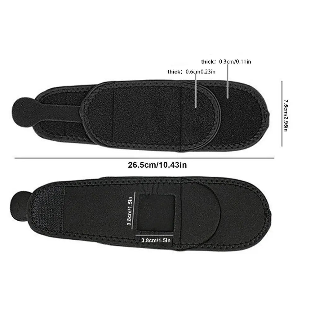 1PC Smart Watch Protector Strap Watch Strap Protector Built-in Cushion Structure Weatherproof Armband Wrap For Running Sports Oasis Select Black 1PC