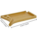 Creative Minimalist Wooden Cigarette Tray Creative Slotted Funnel-shaped Cigarette Operating Table Cigar Cigarette Tray Oasis Select wooden