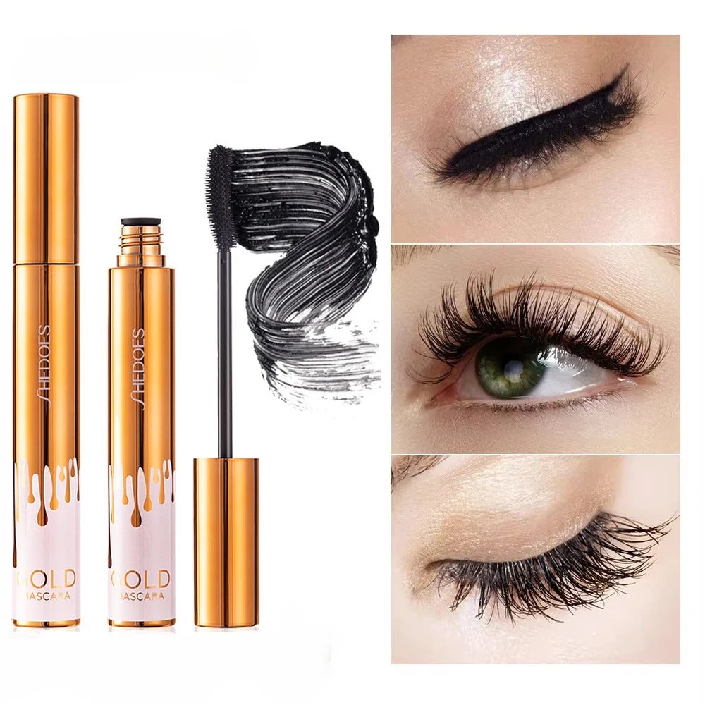 LAIKOU 3D Lengthening Mascara – Waterproof & Long-Lasting Black