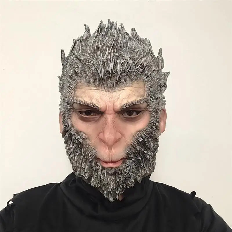 Black Myth Goku Head Suit Game Destiny Man Head Suit Halloween Costume Mask Props Halloween Mask Oasis Select D