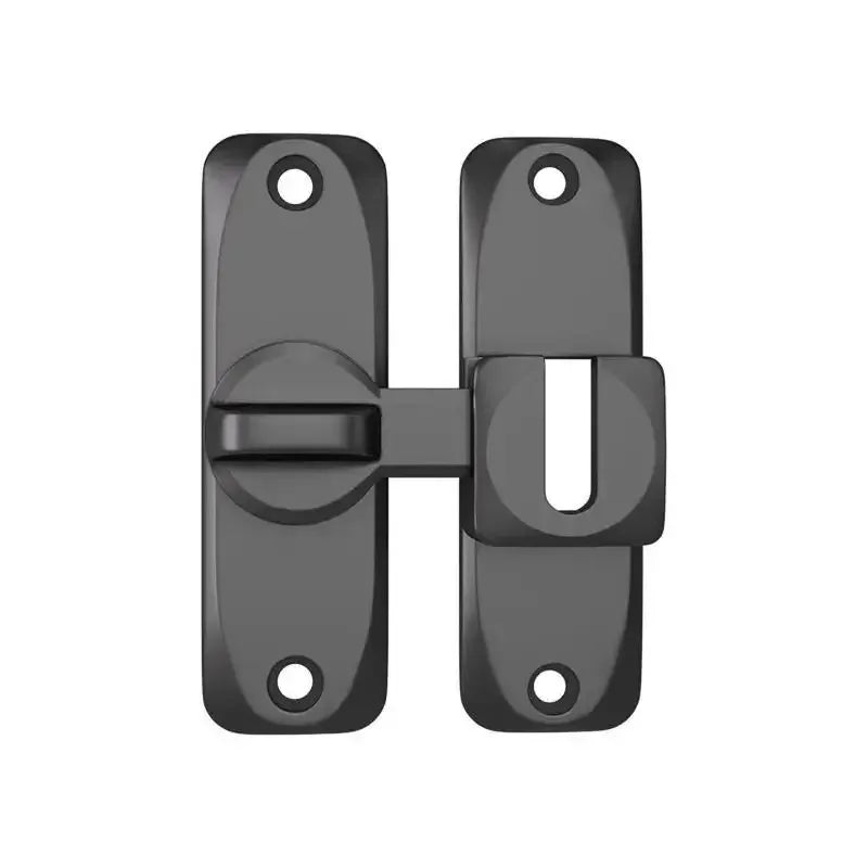 Non Perforated Door Buckle Bathroom Sliding Door Lock Buckle Furniture Buckle Pin Lock Aluminum Alloy Lock Buckle Oasis Select