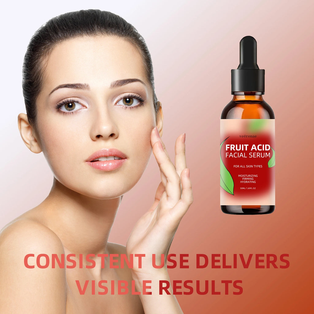 Veérenae Fruit Acid Facial Serum – Firming & Oil-Free