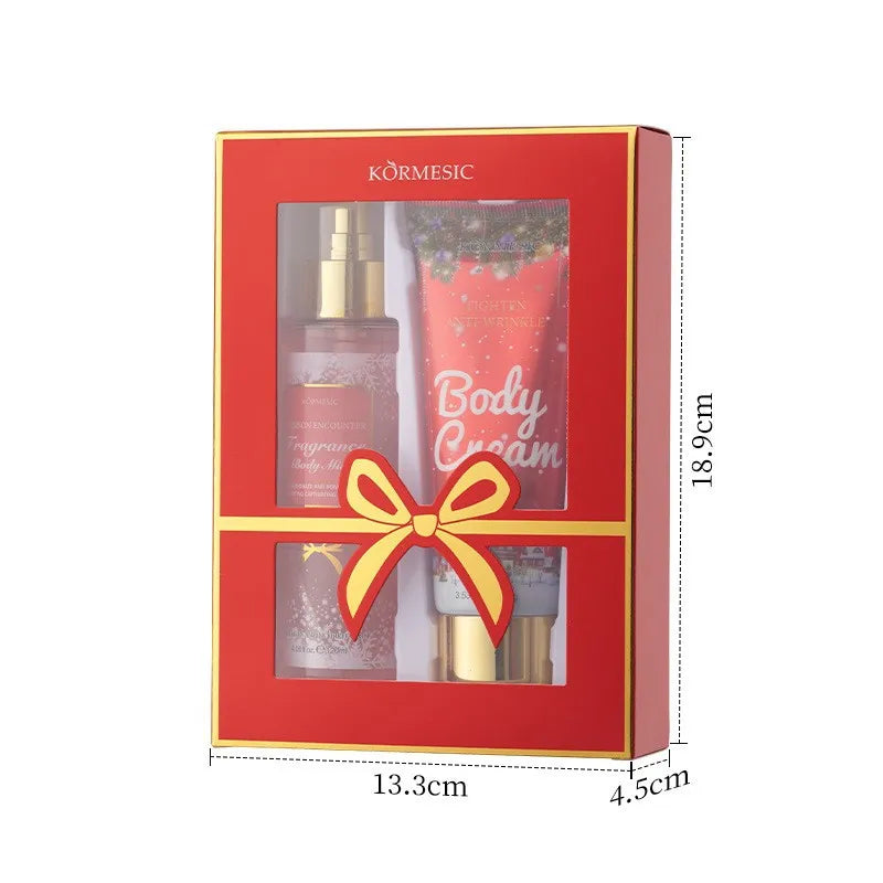 Passion Fragrance Body Kit 120ml + 100g Body Care Christmas Set Fragrance Body Care Oasis Select Crimson EncounterSet 120ml 100g