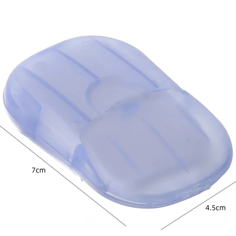 Portable Soap Paper Disposable Travel Camping Mini Cleaning Soaps for Washing Cleaning Hand for Outdoor Hiking Outdoor Supplies Oasis Select