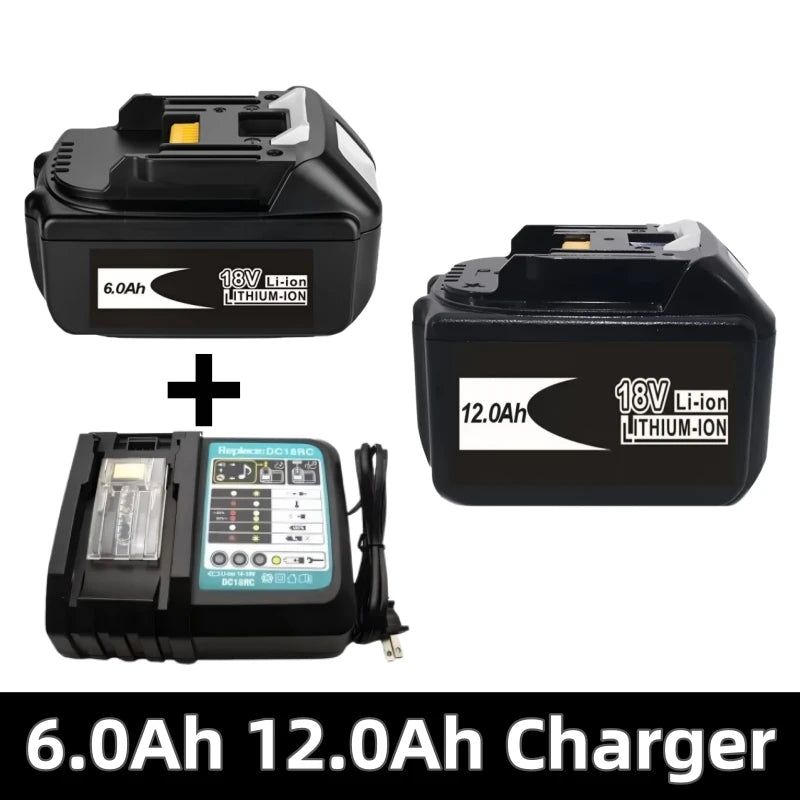 18V 12.0Ah battery for replacement Makita LXT BL1860B BL1860 BL1850 lithium-ion power tool battery Original 100NEW Oasis Select 6.0Ah 12.0Ah charger