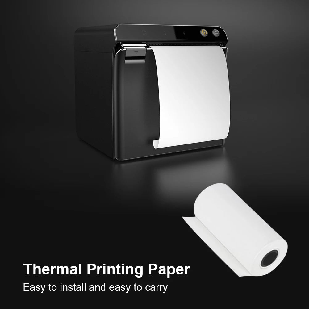 ALLOYSEED 5-Roll Thermal Printer Paper 57x25mm | Labels & POS Thermal Printer Paper Oasis Select