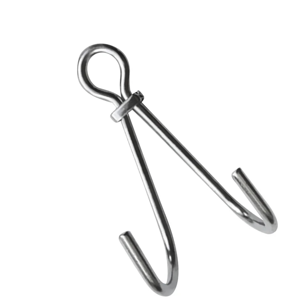 13.5cm Scuba Dive Reef Double Hook Safety Gear Current Drift Diving Hook Kayak Canoe Hardware Equipment Accessory Oasis Select