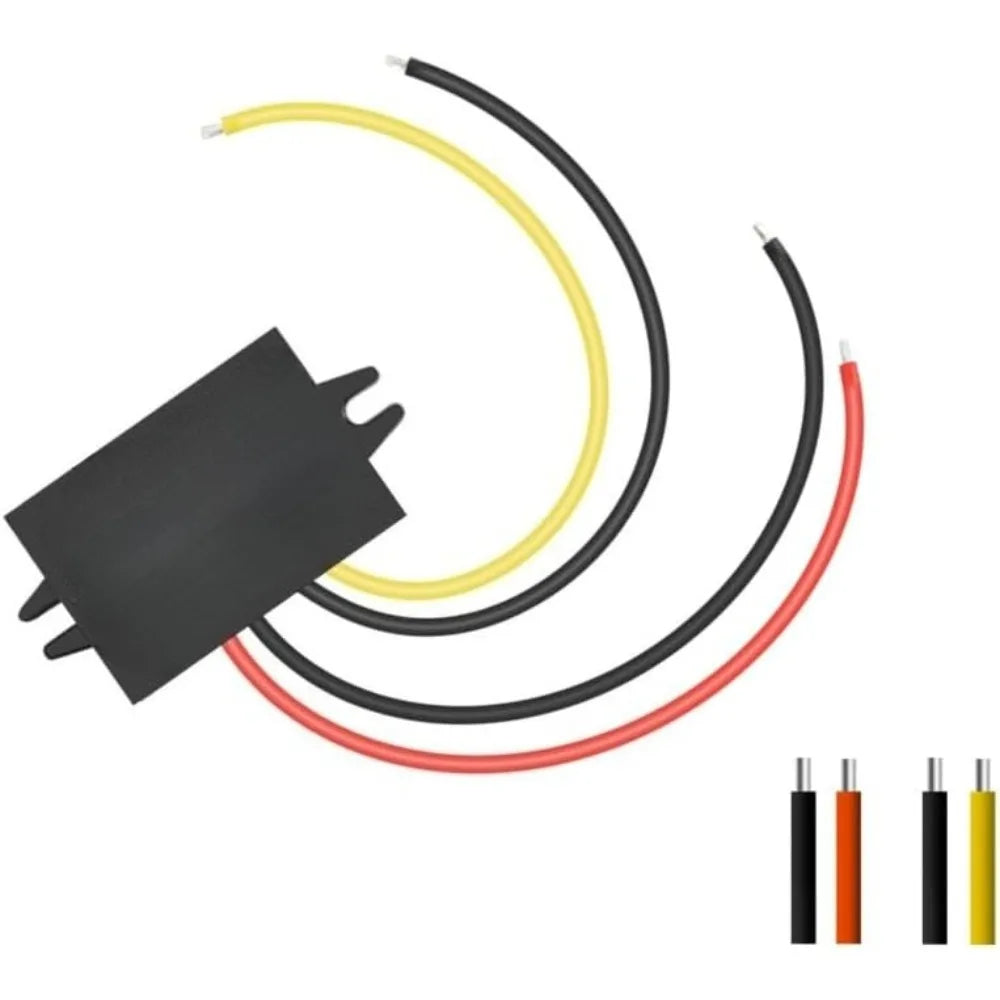 DC/DC 24V Step-Down To 12V 5A 60W Buck Power Adapter Small Reducer Module Waterproof Module For Automotive And Vehicle Systems Oasis Select