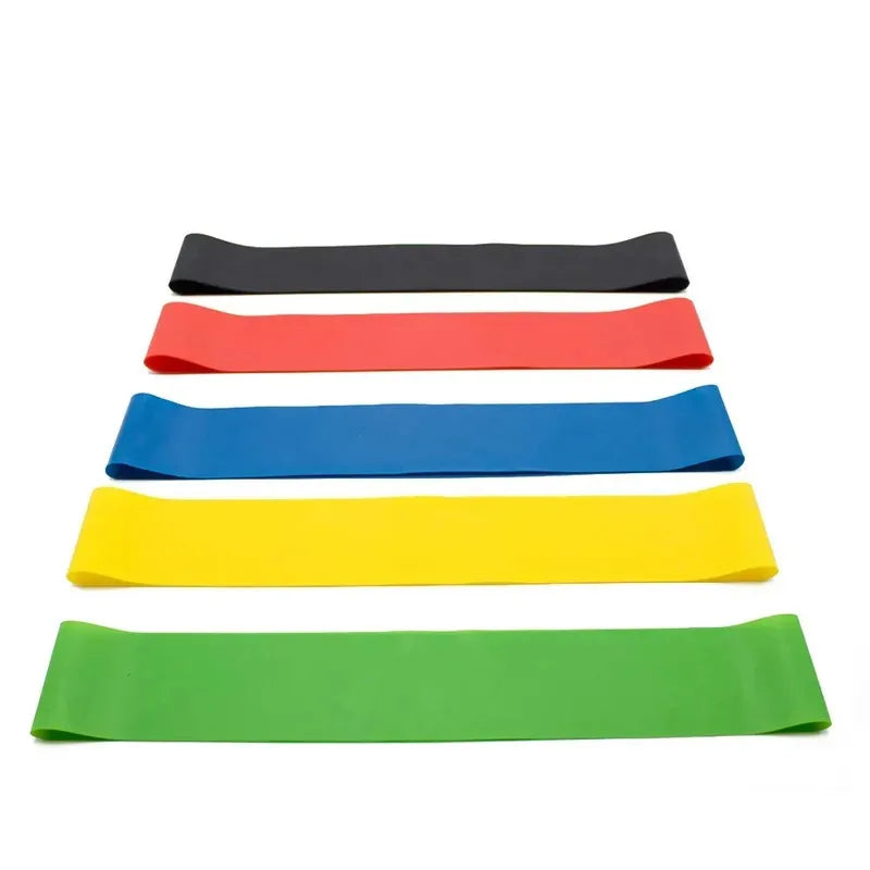 1/3/4Pcs Resistance Bands Yoga Band Fitness Exercise Training Hip Tension Band Leg Squat Dance Elastic Loop Stretch Band Oasis Select