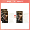 Facial Spot Glitter Sticker Fake Freckle Metallic Golden Irregular Waterproof Temporary Tattoo Star Sticker For DIY Makeup Party Oasis Select Three boxes