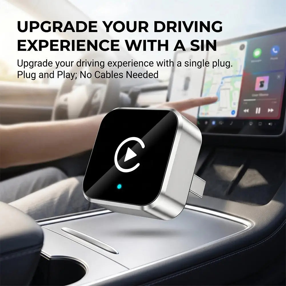 2026 Wireless CarPlay & Android Auto Adapter – Plug & Play Wireless CarPlay Adapter Oasis Select