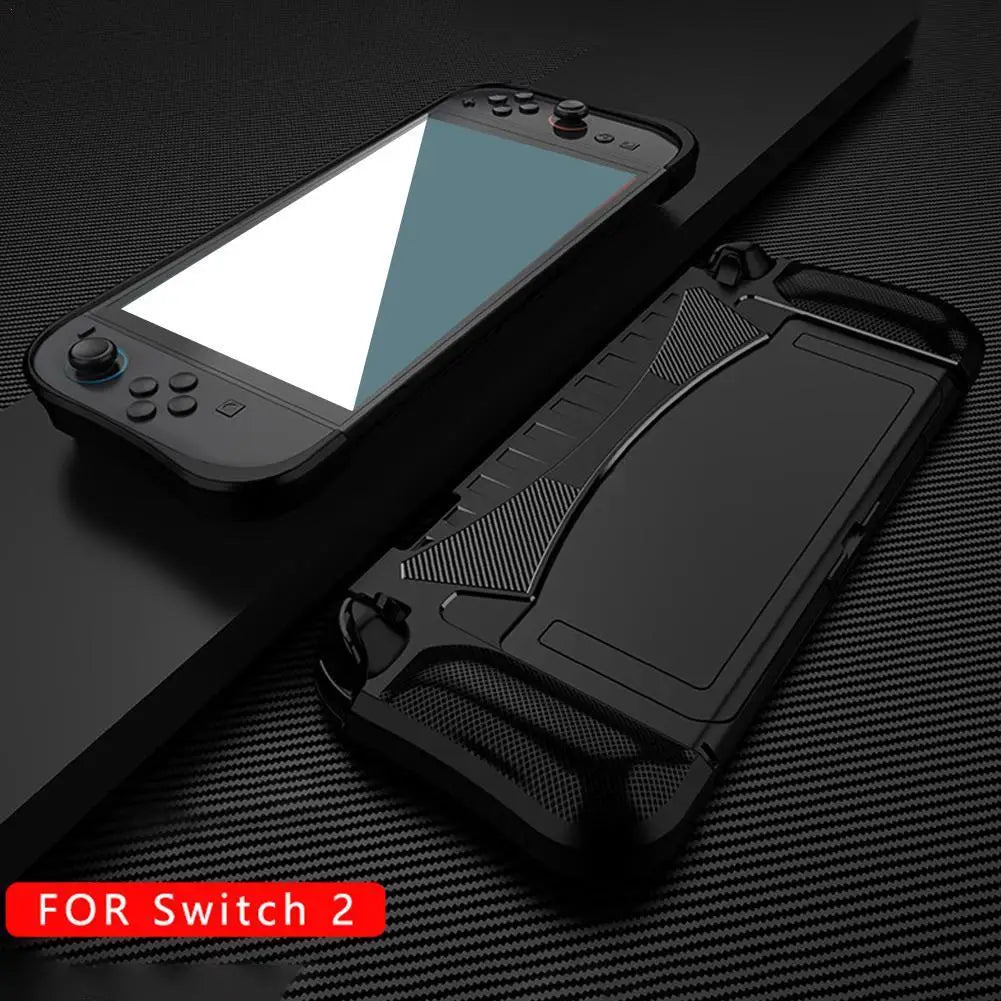 Nintendo Switch 2 TPU Case – Drop-Proof & 2-Card Storage