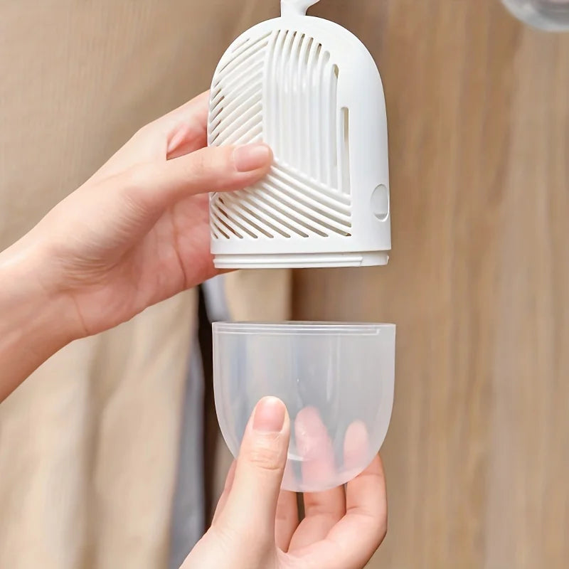 Uncharged High-Index Plastic Closet Dehumidifier, Odor Eliminator & Air Freshener, Moisture Absorber for Wardrobe & Cabinet Oasis Select