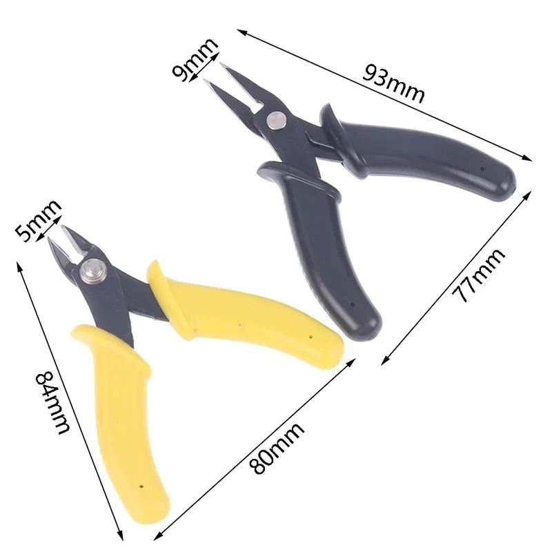 1/2pcs 3D 109A Metal Model Kits Tools Set Assembly Tool for Assembling Clipper Needle Nose Pliers Oasis Select