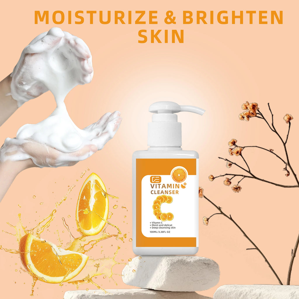 Vitamin C & Niacinamide Facial Cleanser – Brightening Face Wash