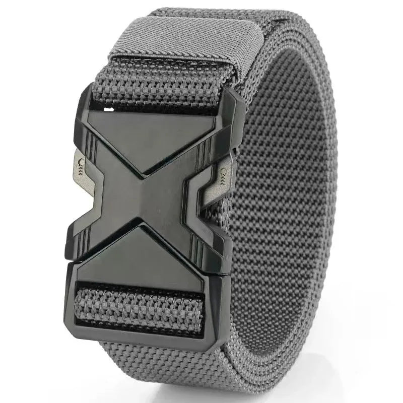 1pc Men's Tactical Sports Belt, Adjustable Quick Release Buckle Multipurpose Outdoor Training Mountaineering Belt For Ideal Gift Oasis Select