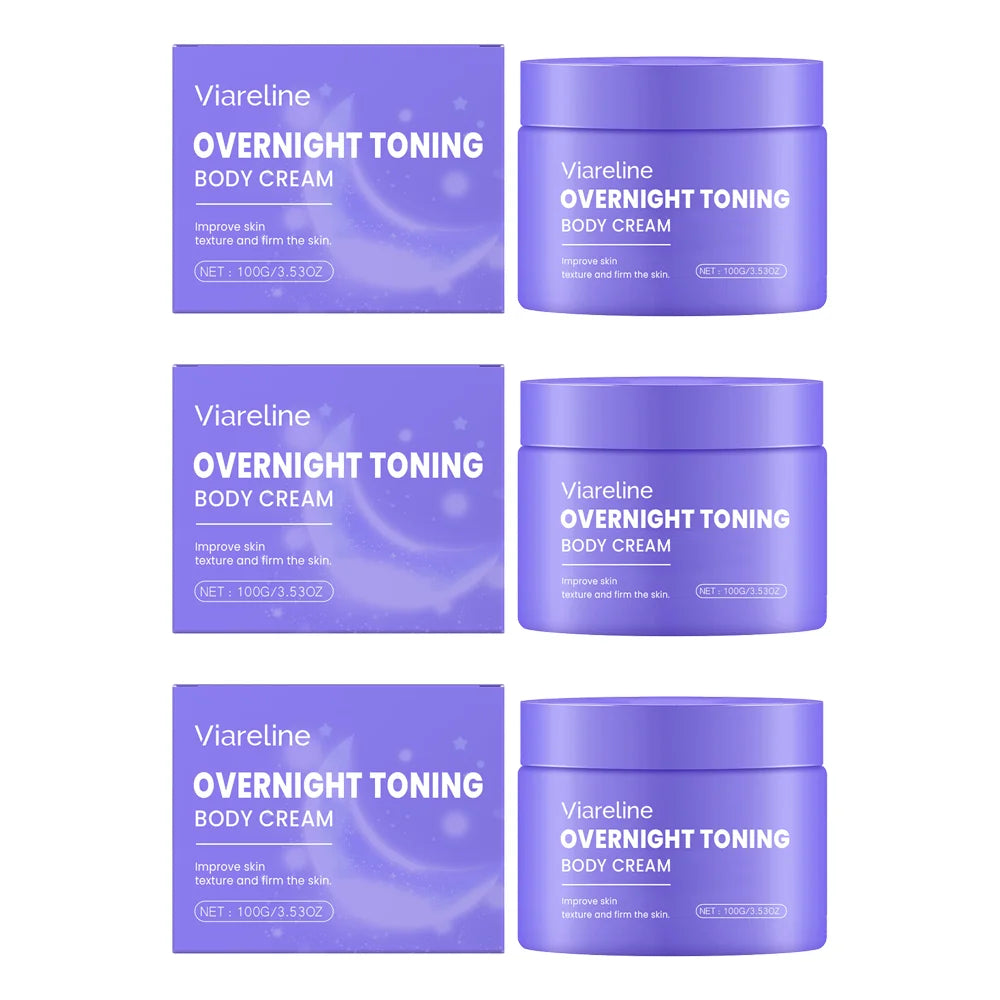 Viareline Body Shaping Cream – Firming & Toning Moisturizer Body Firming Cream Oasis Select 3pcs