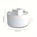 A desktop pen holder, pencil holder, 5 slots, 360° rotating desktop organization stand, office, school, pen holder jar,... Oasis Select WHITE