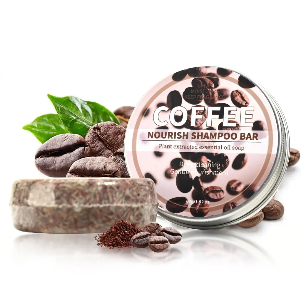 Coffee Essence Nourishing Shampoo Bar – Oil Control & Deep Clean