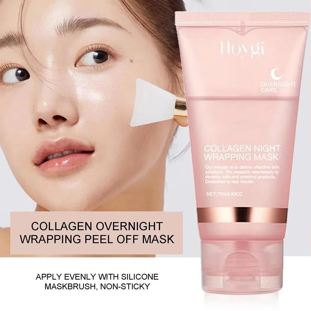 Collagen Overnight Peel-Off Face Mask – Hydrating & Firming Collagen Face Mask Oasis Select