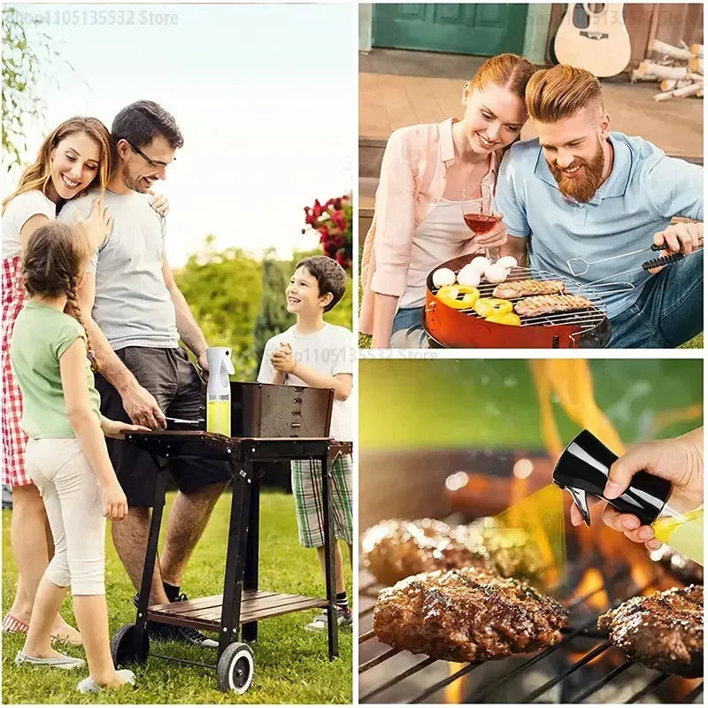 200/300/500ML Oil Spray Bottle Fitness Barbecue Spray Oil Dispenser Kitchen Oil Spray Bottle Cooking Olive Oil Sprayer Oasis Select