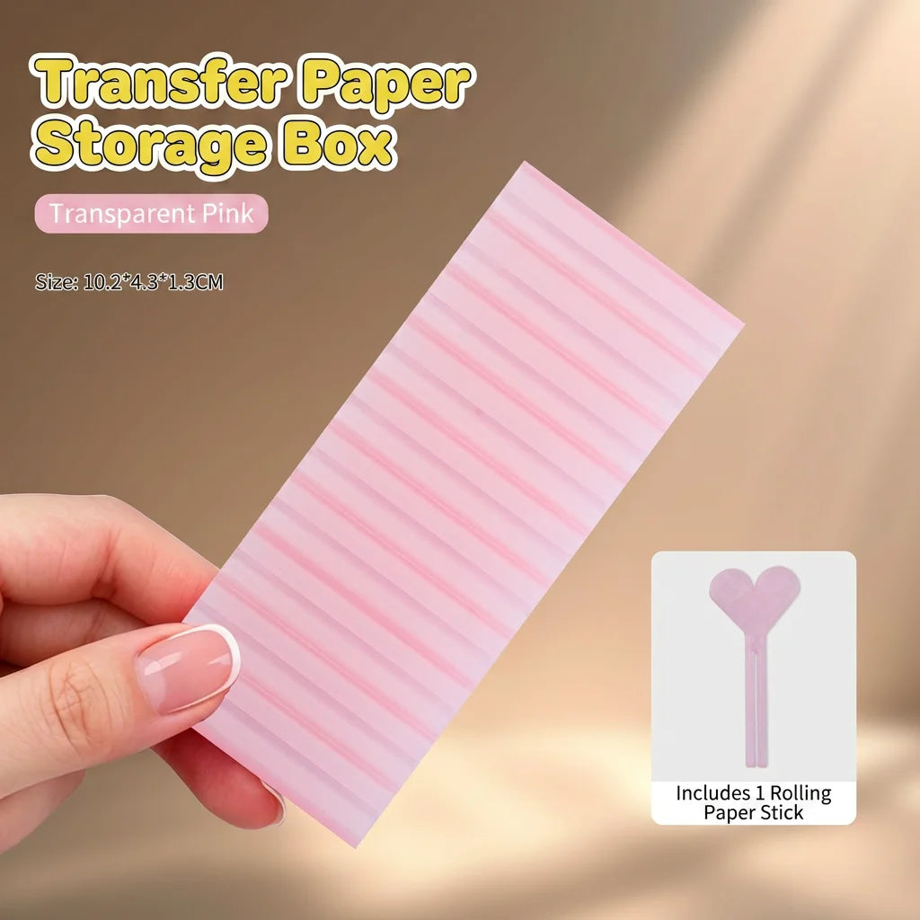 10-Slot Nail Transfer Paper Organizer | 3D Printed Storage Box