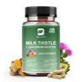 BEWORTHS Milk Thistle Capsules Promote Liver Health, Antioxidant and Free Radical Scavenging Activity. 120 Vegetarian Capsules Oasis Select 120pcs 2bottles United States