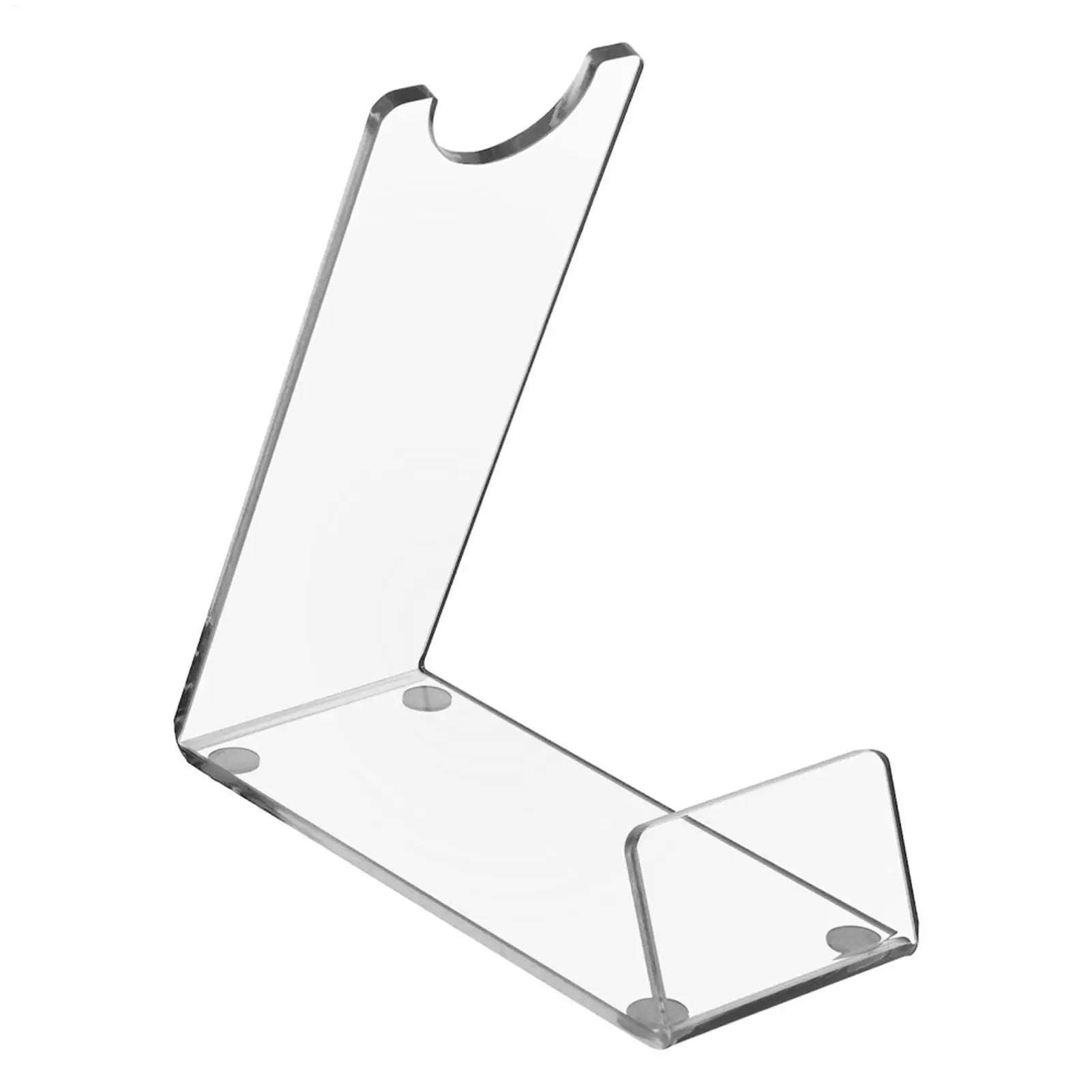 Acrylic Display Stand Multifunctional Transparent LightsaberDisplay Simple Acrylic Stand Acrylic Holder With Non-Slip Mat Oasis Select