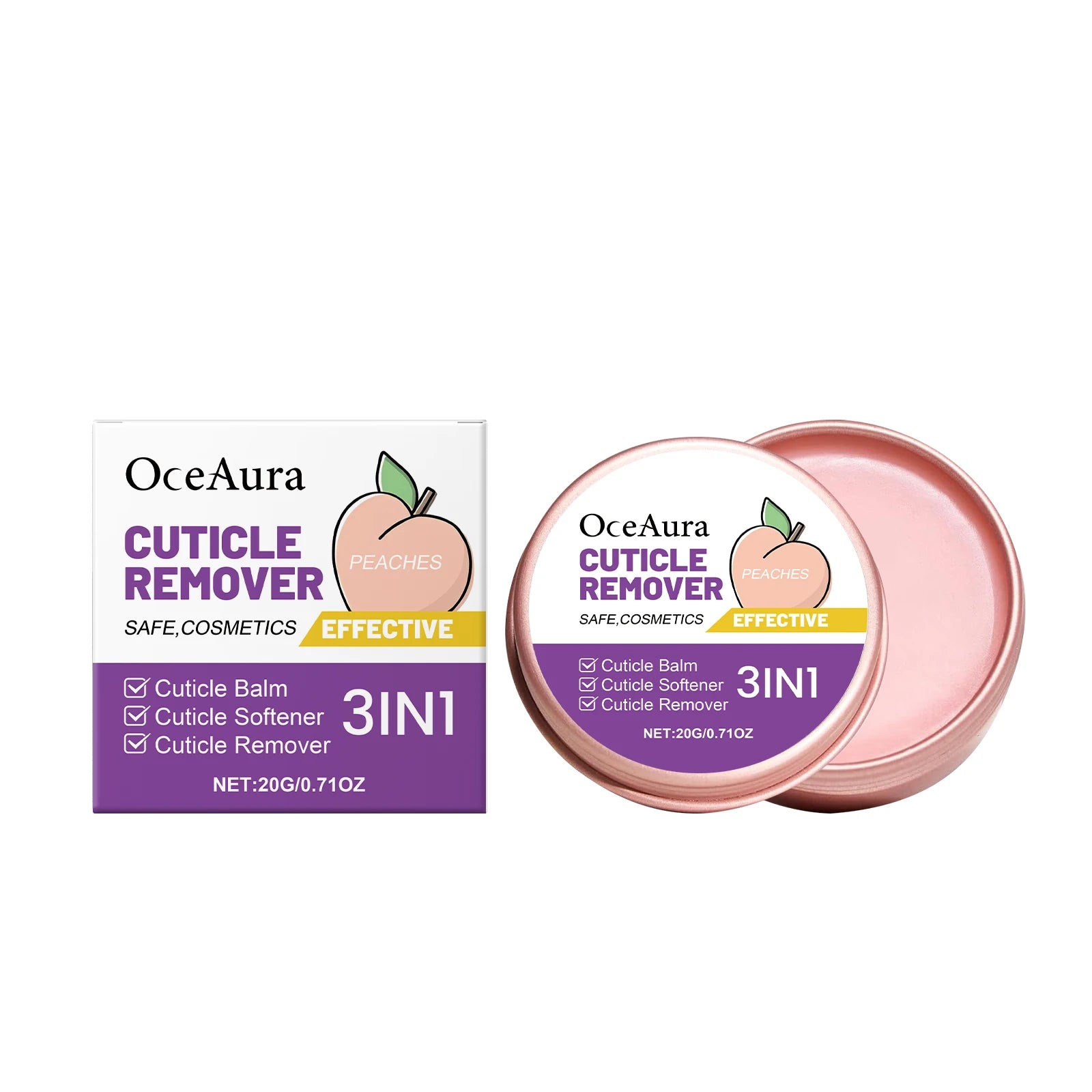Exfoliating Hand Cream Deep Moisturizing Reduce Dry Rough Soften Calluses Dead Skin Removal Smooth Nail Cuticle Remover Softener Oasis Select 20g Boxed