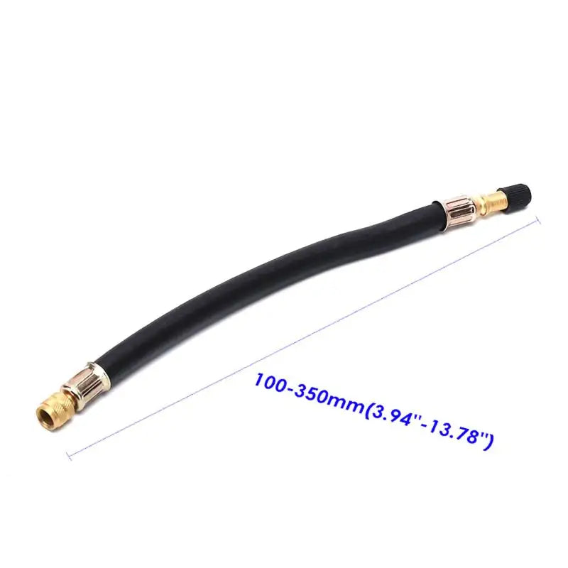 1Pcs Car Wheels Tyre Valve Stems Extensions Tube Adapter Various Braided Flexible Hose Tire Valve Inflatable Rubber Hose Oasis Select 250mm