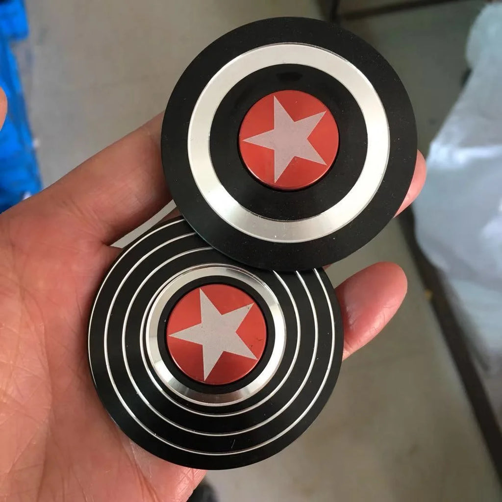 Finger Spinner Shield Aluminum Alloy Fidget Spinner Stress Relief Toy Spinner Oasis Select Pink