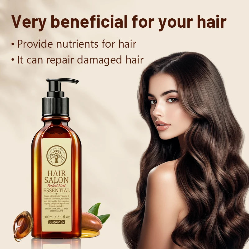 LGRAMER Moroccan Fruit Hair Oil – Strengthen & Nourish 100ml