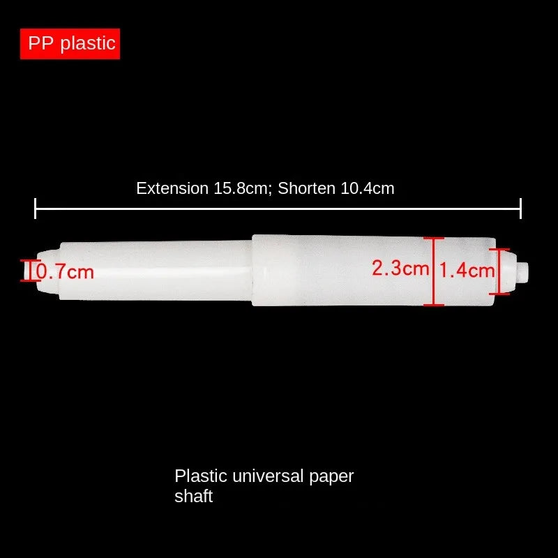 Replacement Toilet Roll Paper Shaft Tissue Box Adjustable Paper Roll Core Tissue Spindle Insert Spring For Bathroom Accessories Oasis Select A