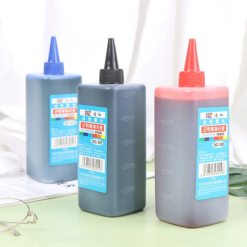 500ml Permanent Dry Graffiti Oil Marking Pen For Marking Pen To Add Ink, Smooth And Easy To Use Stationery Oasis Select