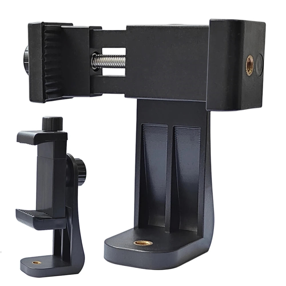 VeFly 360° Universal Phone Tripod Mount Clip | 1/4" Adapter