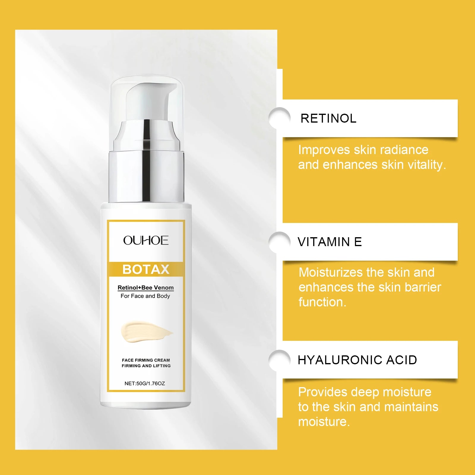 Firming Care Cream - Gentle Hydration and Moisturizing for Facial Skin, Brightening and Nourishing Moisturizing Cream Oasis Select