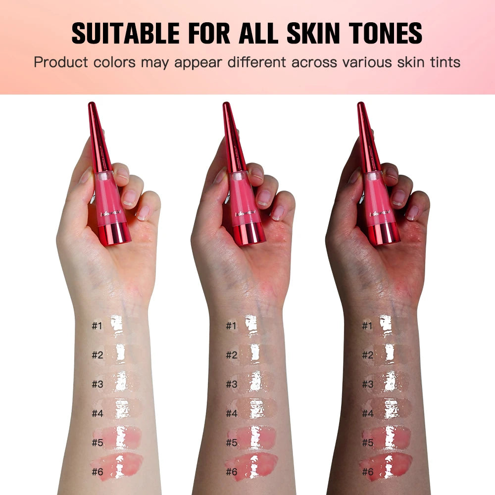 Lip Plumper Korean Cosmetics Moisturizing Transparent Gloss Fragrance Free Plumping Care 0.15oz Stocking Stuffer Oasis Select