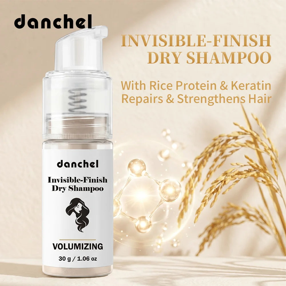 Invisible-Finish Dry Shampoo Oil Control 48H Fits All Hair Colors Protein Repair Strengthens Hair Ultra-fine Dry Hair Powder Oasis Select
