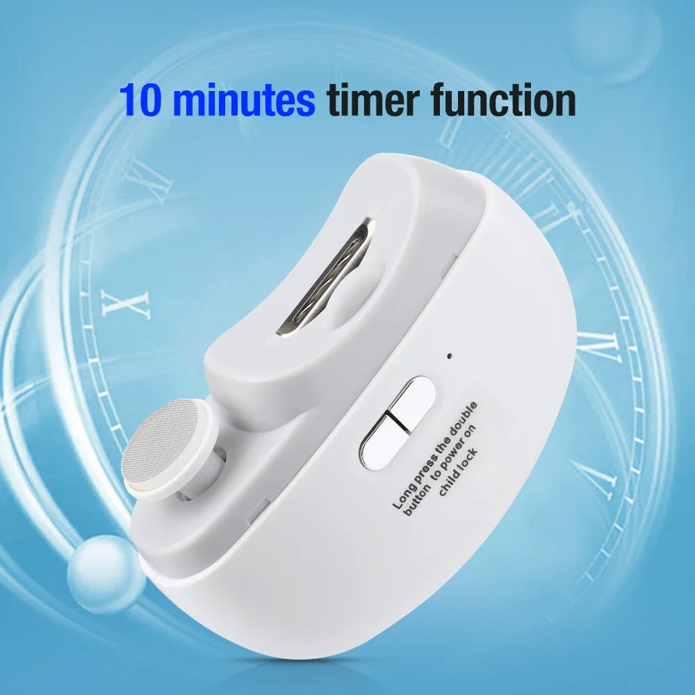 AFDEAL Electric Nail Clipper – Trim, Grind & Polish, Baby & Adult
