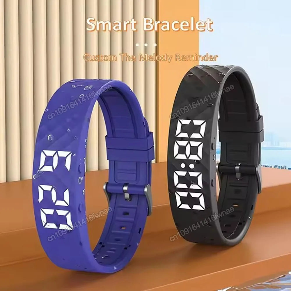 Smart Fitness Wristband LED Pedometer Sleep Tracker IP65