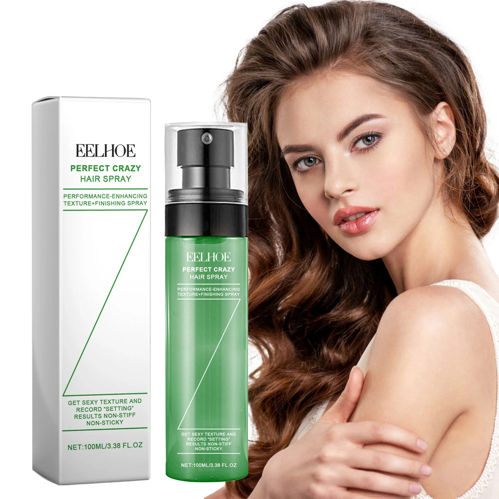 Eelhoe Hair Fluffy Styling Spray Hair Fluffy Lazy Degreasing Refreshing Durable Styling Deeply Nourish Hair Wash Free Spray Oasis Select