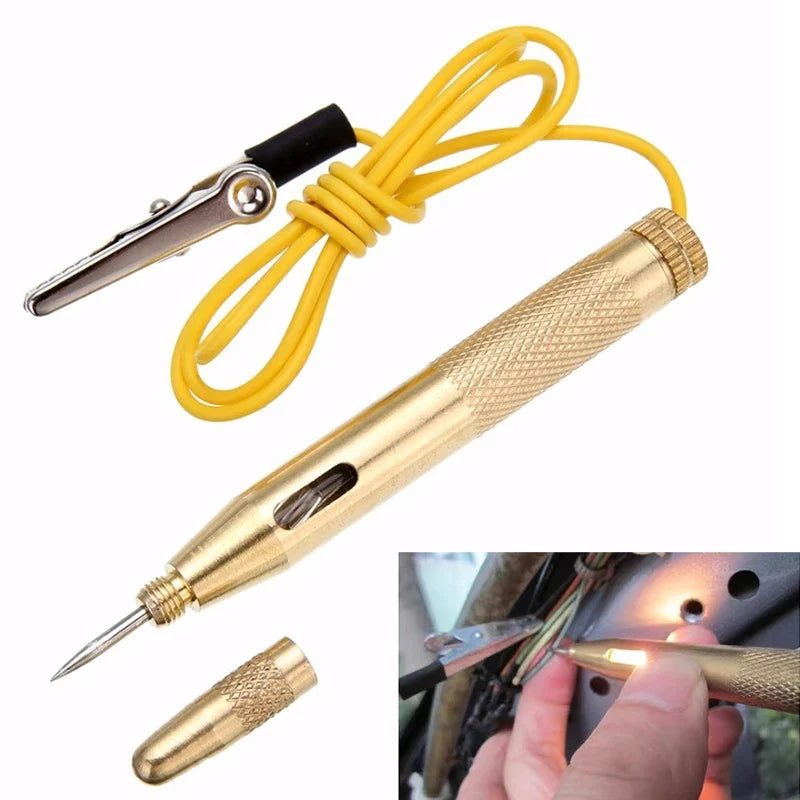 Practical New Test Pens Car Circuit Fuse Electrical Testers Voltage Tester 6V/12V/24V Probe Pen Pencil Test Light Oasis Select