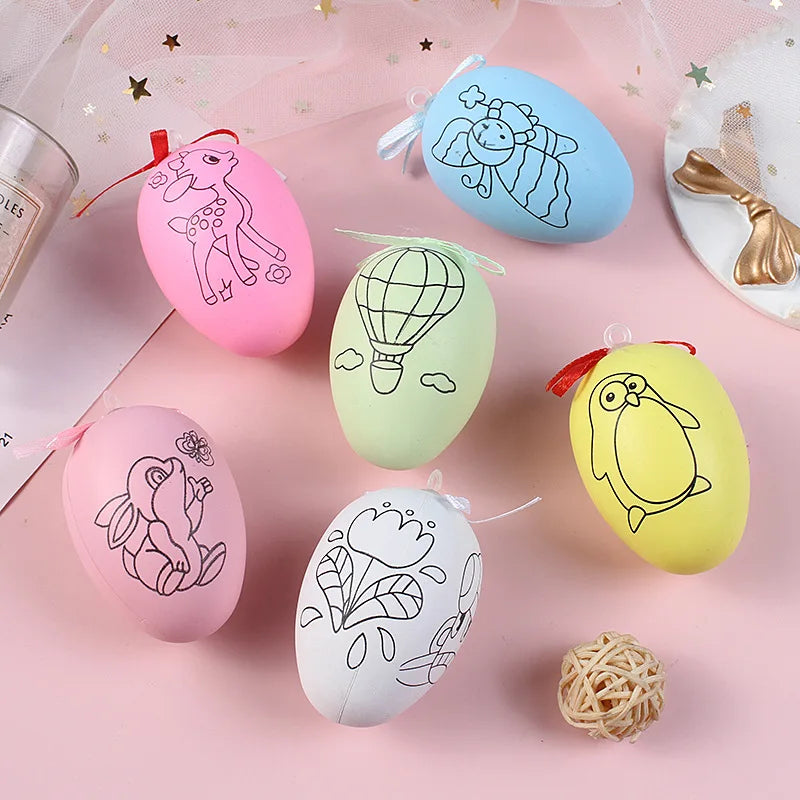 Easter Eggs Diy Hand-painted Eggs for Christmas Oasis Select 1 egg