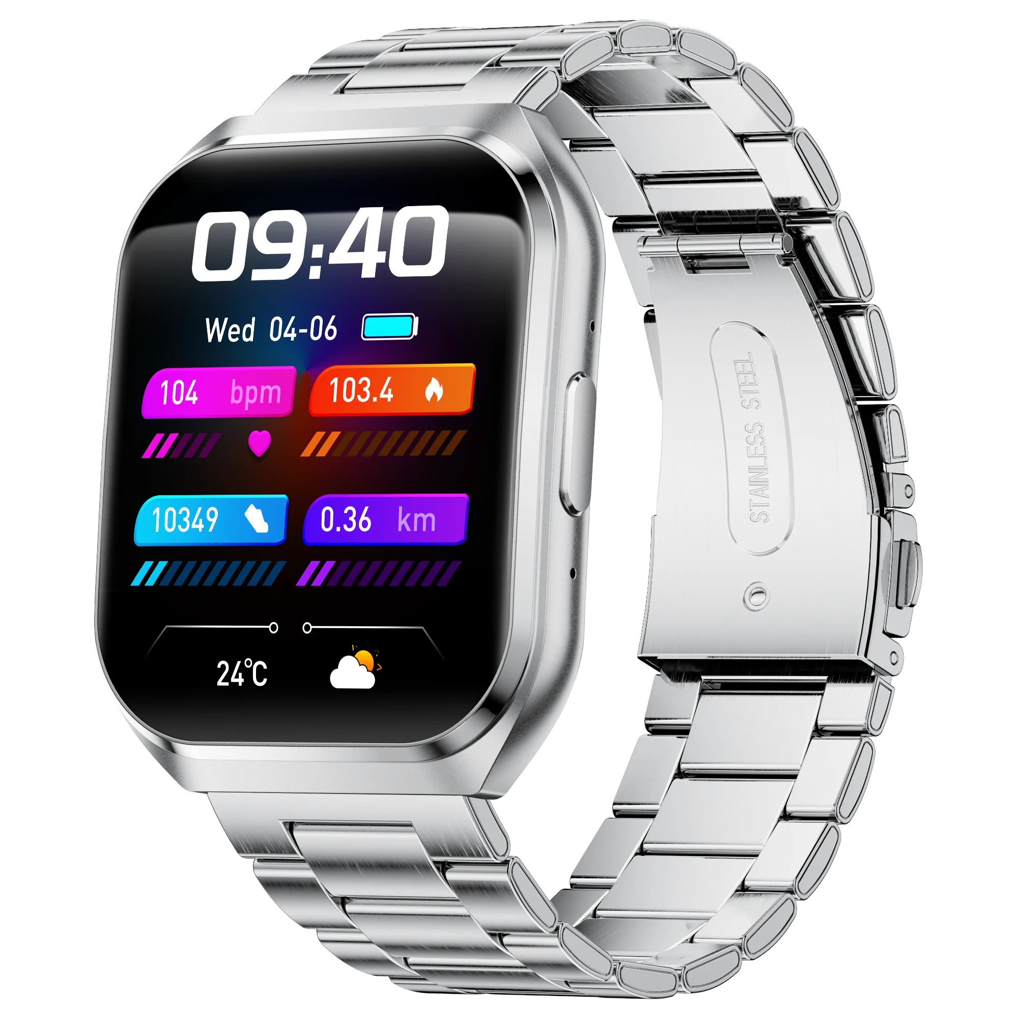 MINGCC 1.83" IPS Smart Watch | Calls, Fitness & 20-Day Battery